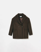 Short chocolate coat_5