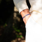 Bracelet Santorin - Bleu Roi
