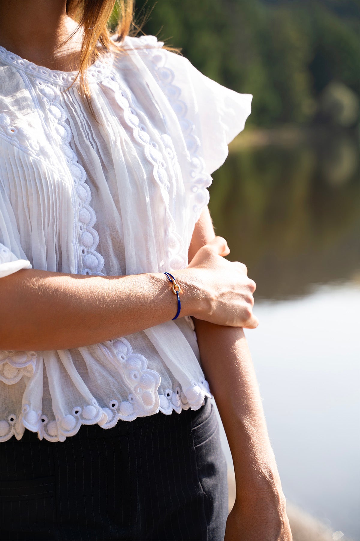 Pulsera Edimbourg - Azul Klein