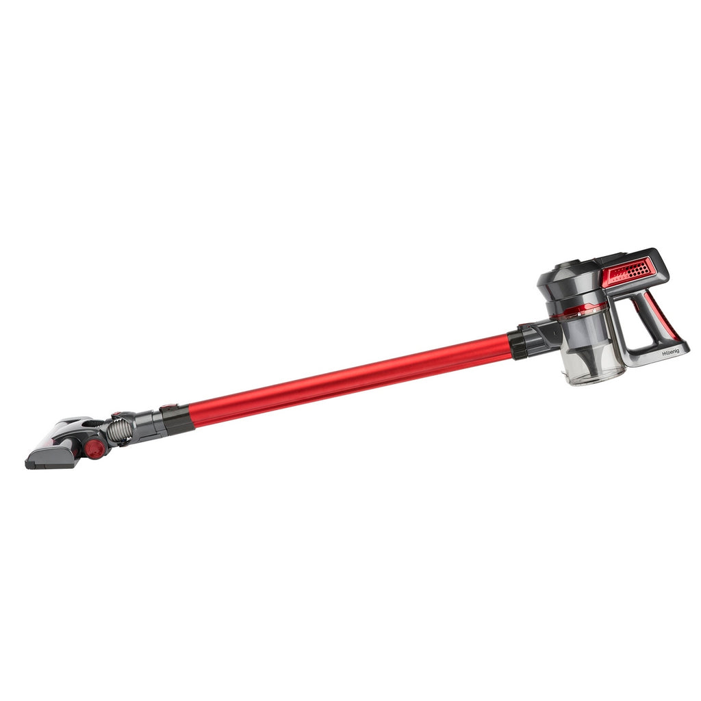 Aspiradora Escoba 2 En 1 Sin Cable Powerclean - Rojo