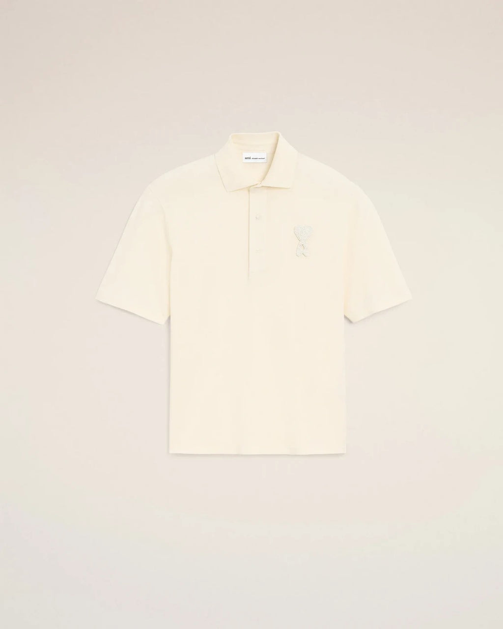 Ami Paris - Polo Ami De Coeur À Coupe Boxy