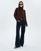 Nefeli chocolate cashmere sweater_2