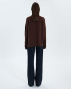 Nefeli chocolate cashmere sweater_3