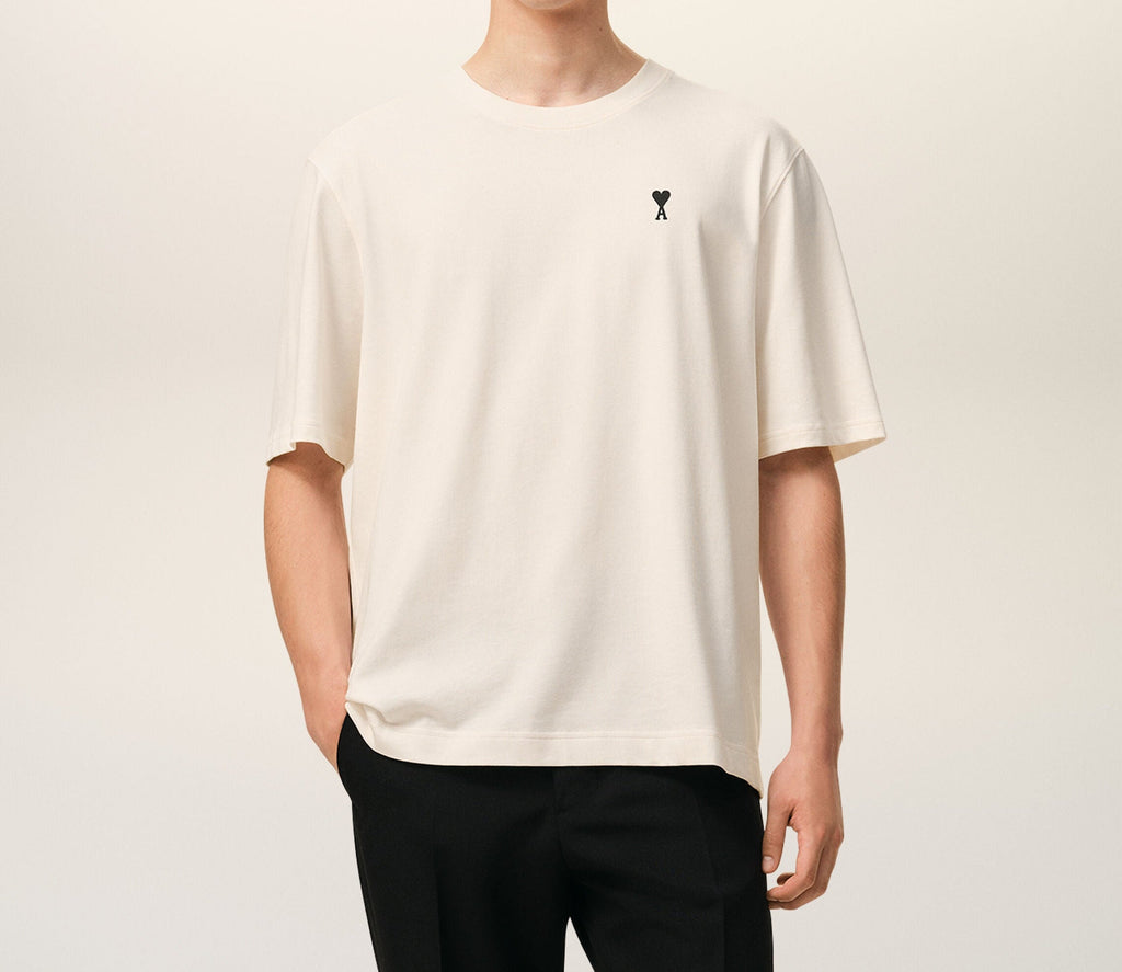 Ami Paris - Place Des Victoires T-Shirt – White