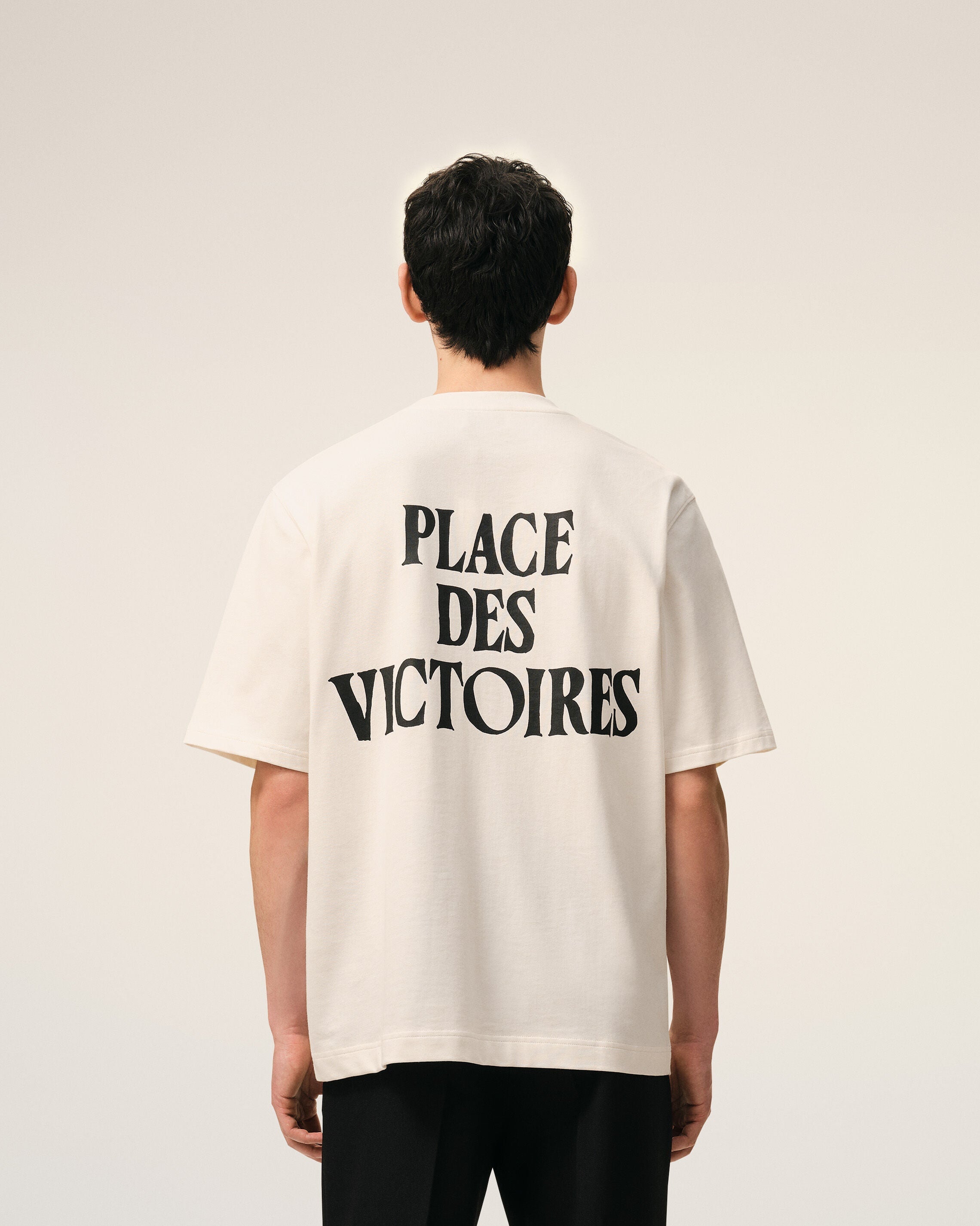 Ami Paris - Place Des Victoires T-Shirt – White