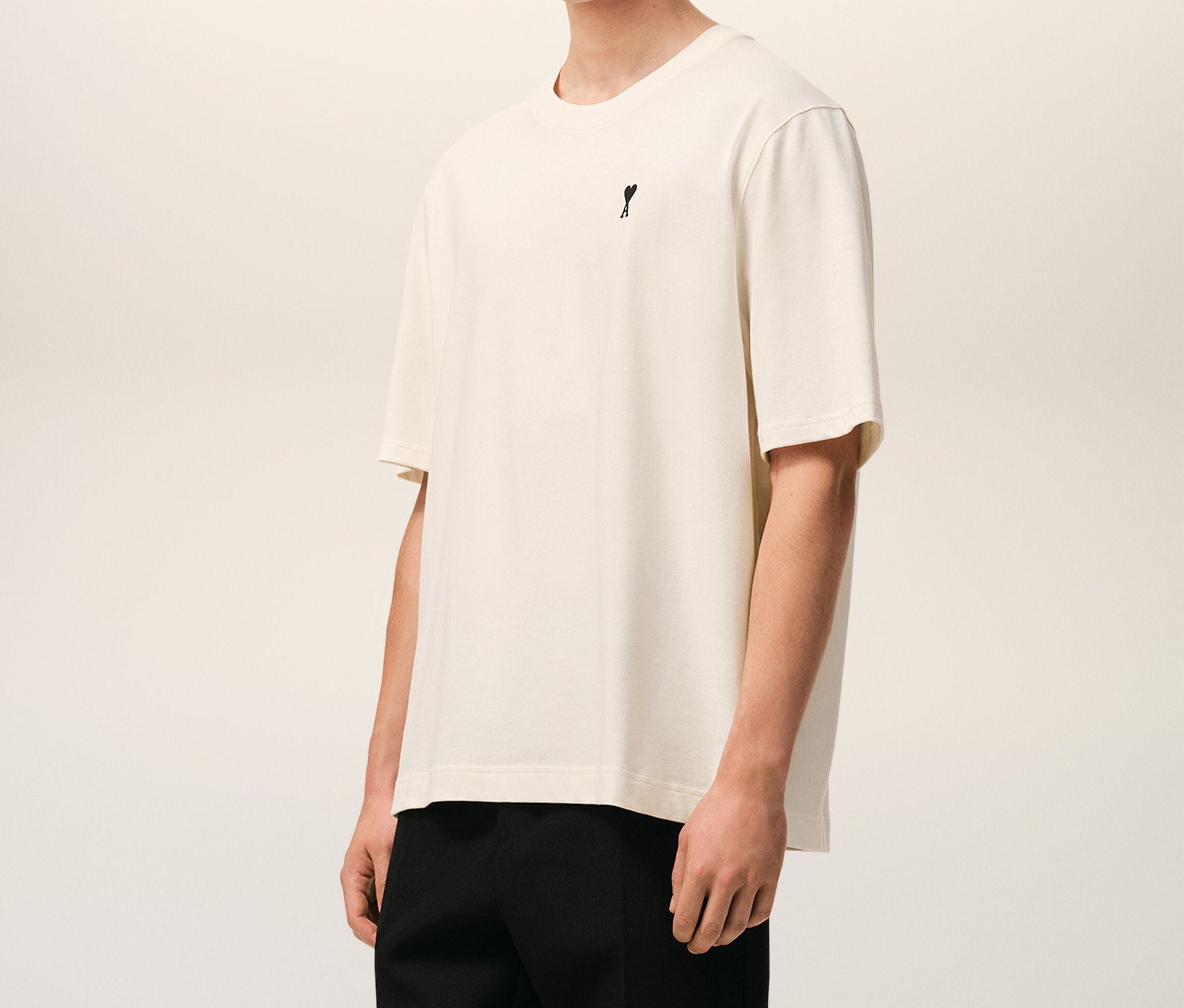 Ami Paris - Place Des Victoires T-Shirt – White