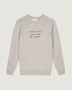 "Stand Tall Be Iconic" Choiseul Lambswool Sweater
