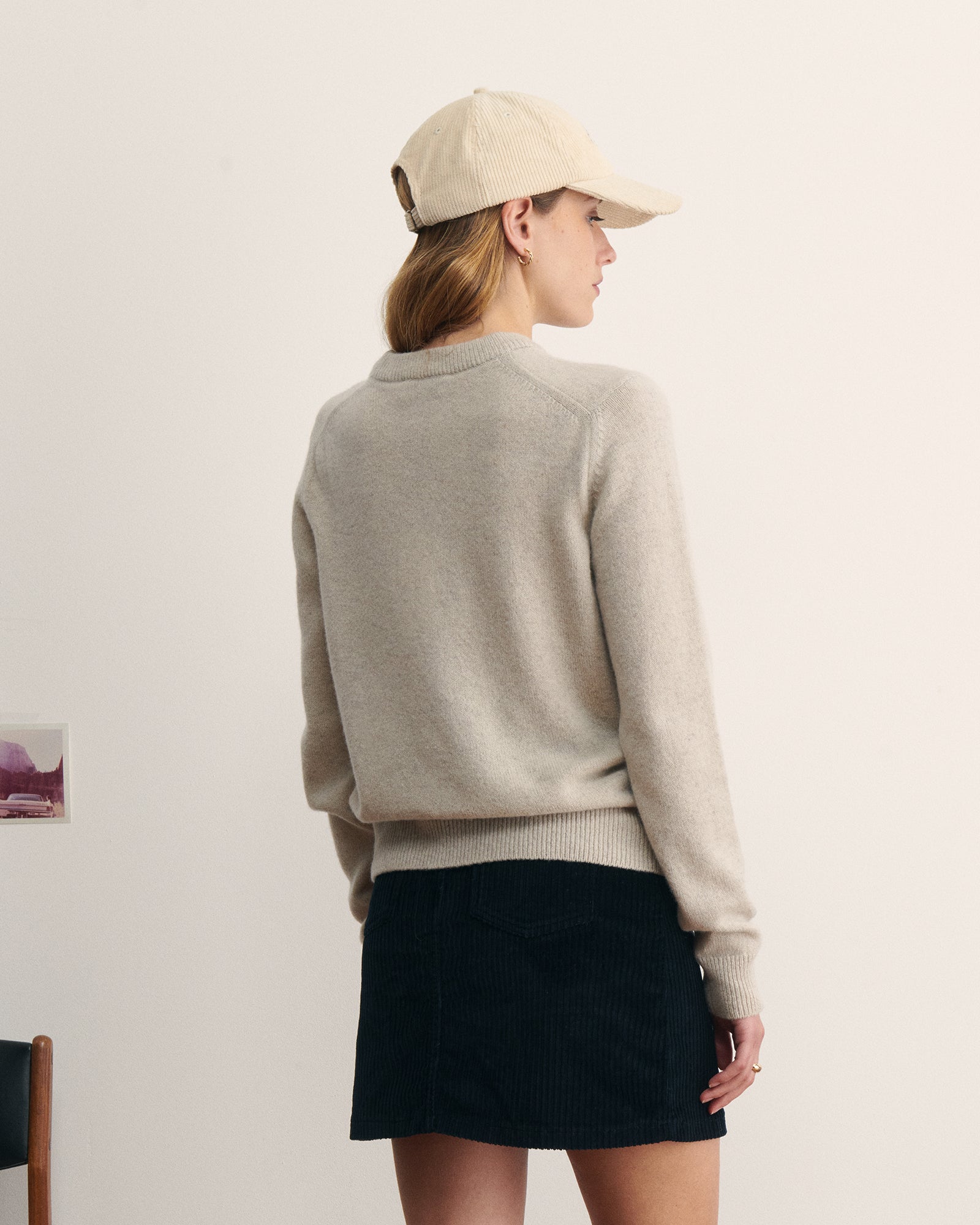 "Stand Tall Be Iconic" Choiseul Lambswool Sweater