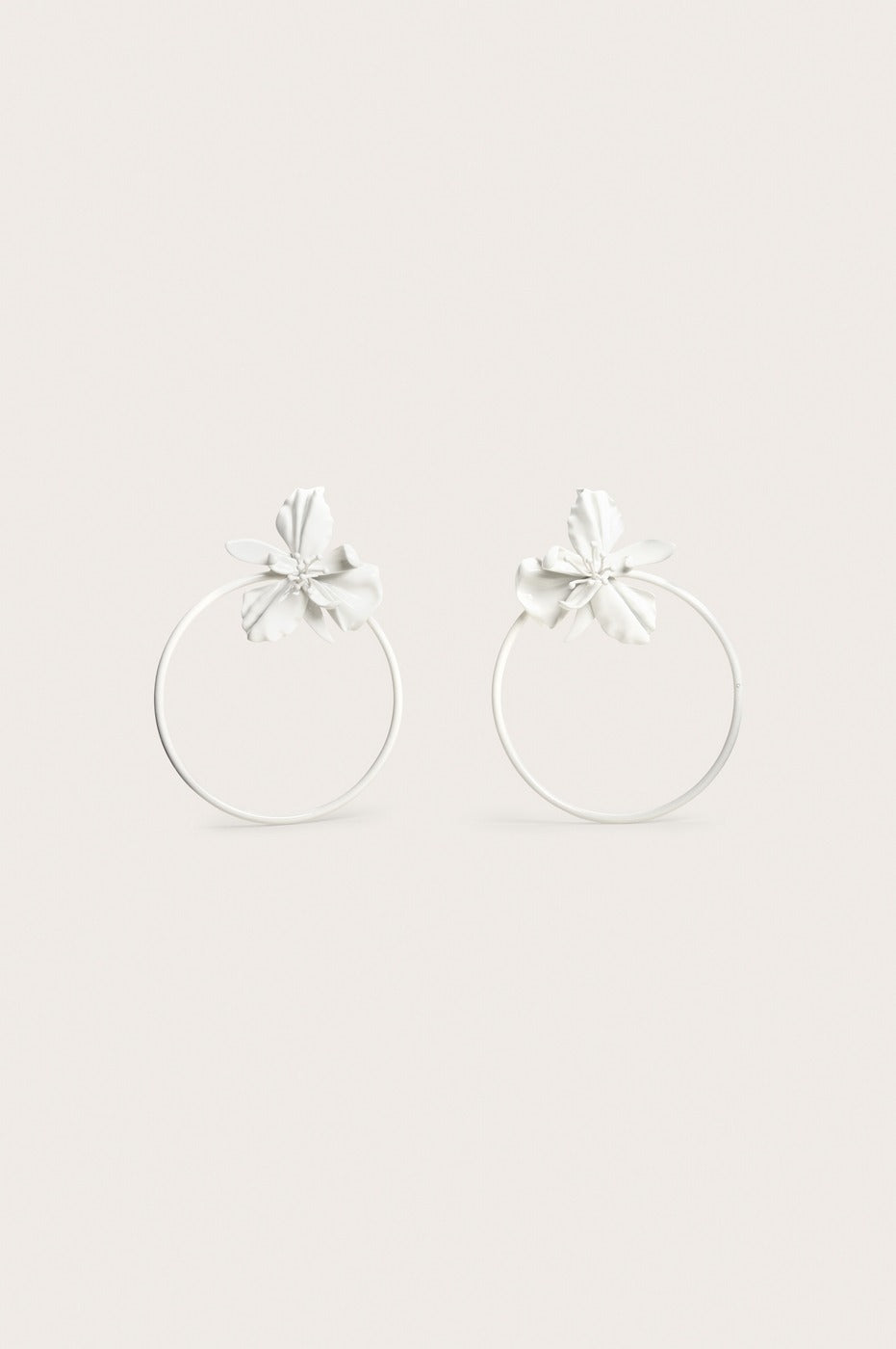 Boucles D'Oreilles Camille - White