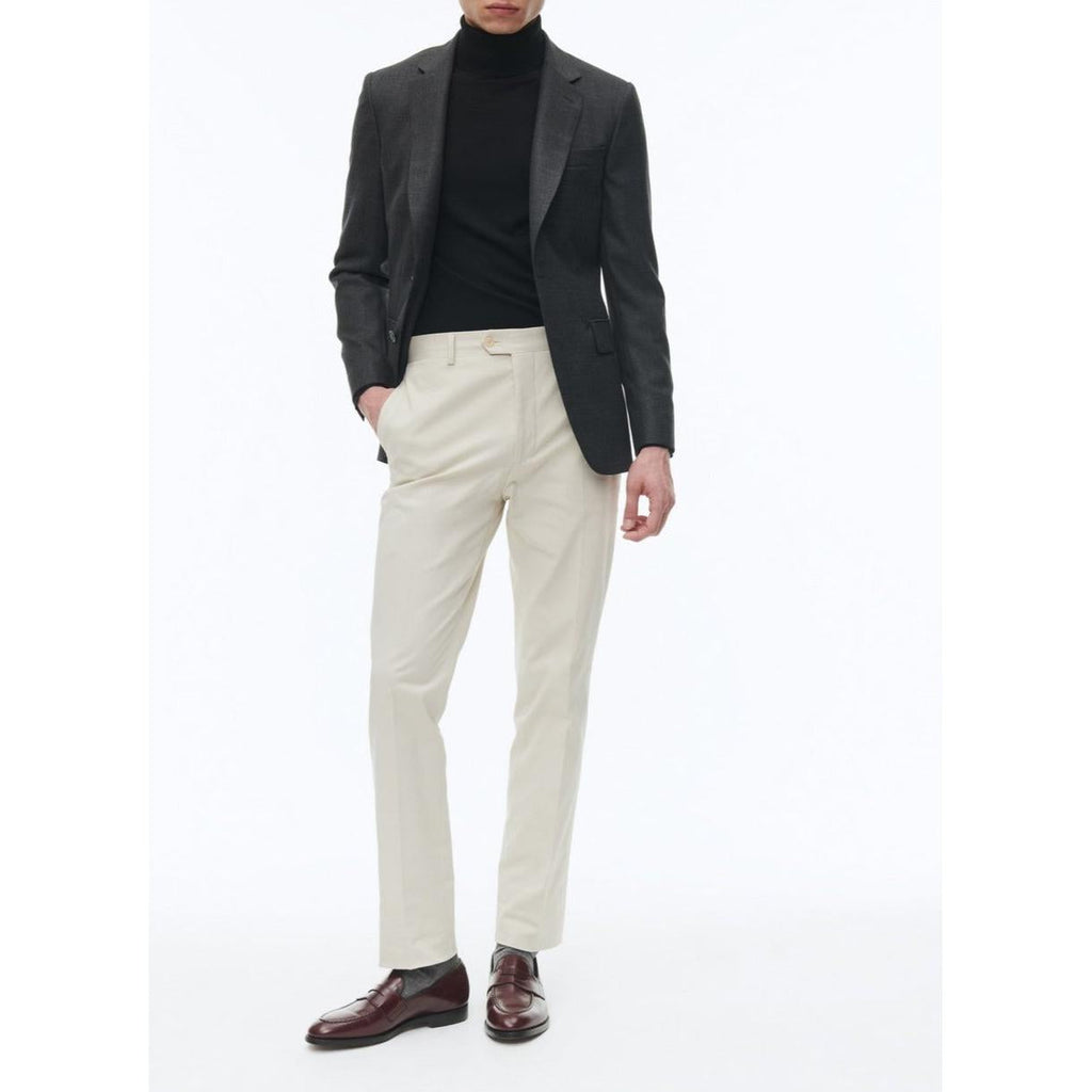 Fursac - Chaqueta Ajustada En Lana Trenzada - Antracita