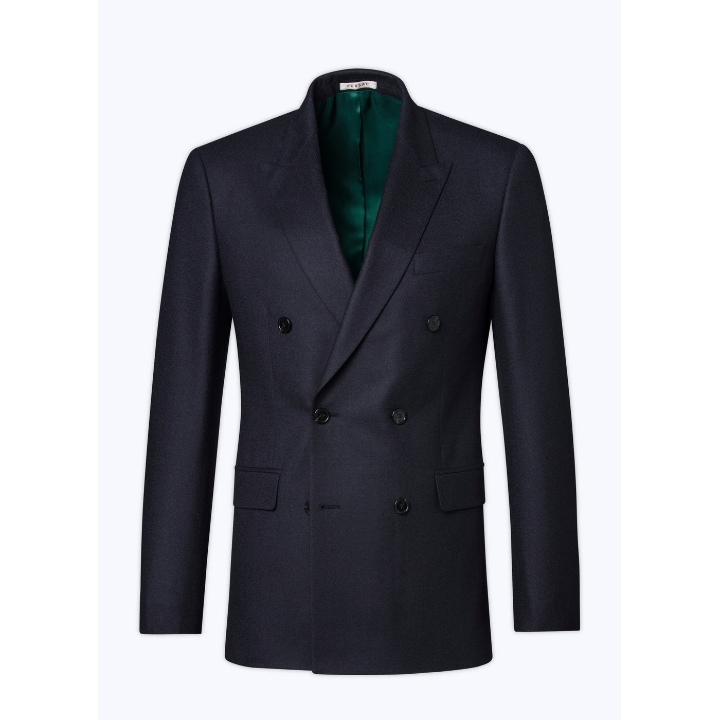 Fursac - Veste Croisée Flanelle - Carbone