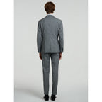 Fursac - Gray Fil À Fil Wool Jacket - Light Gray - Fil À Fil