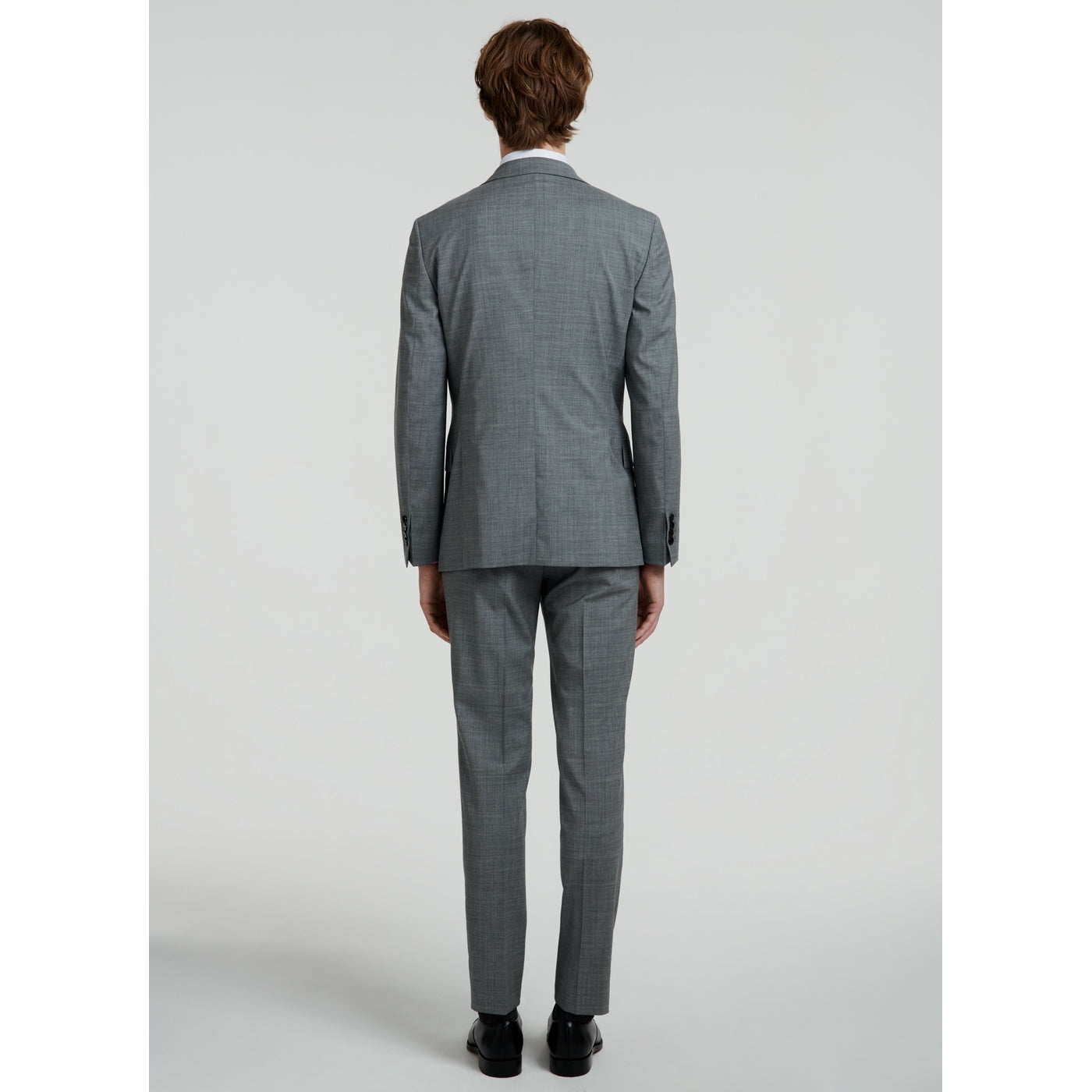 Fursac - Gray Fil À Fil Wool Jacket - Light Gray - Fil À Fil
