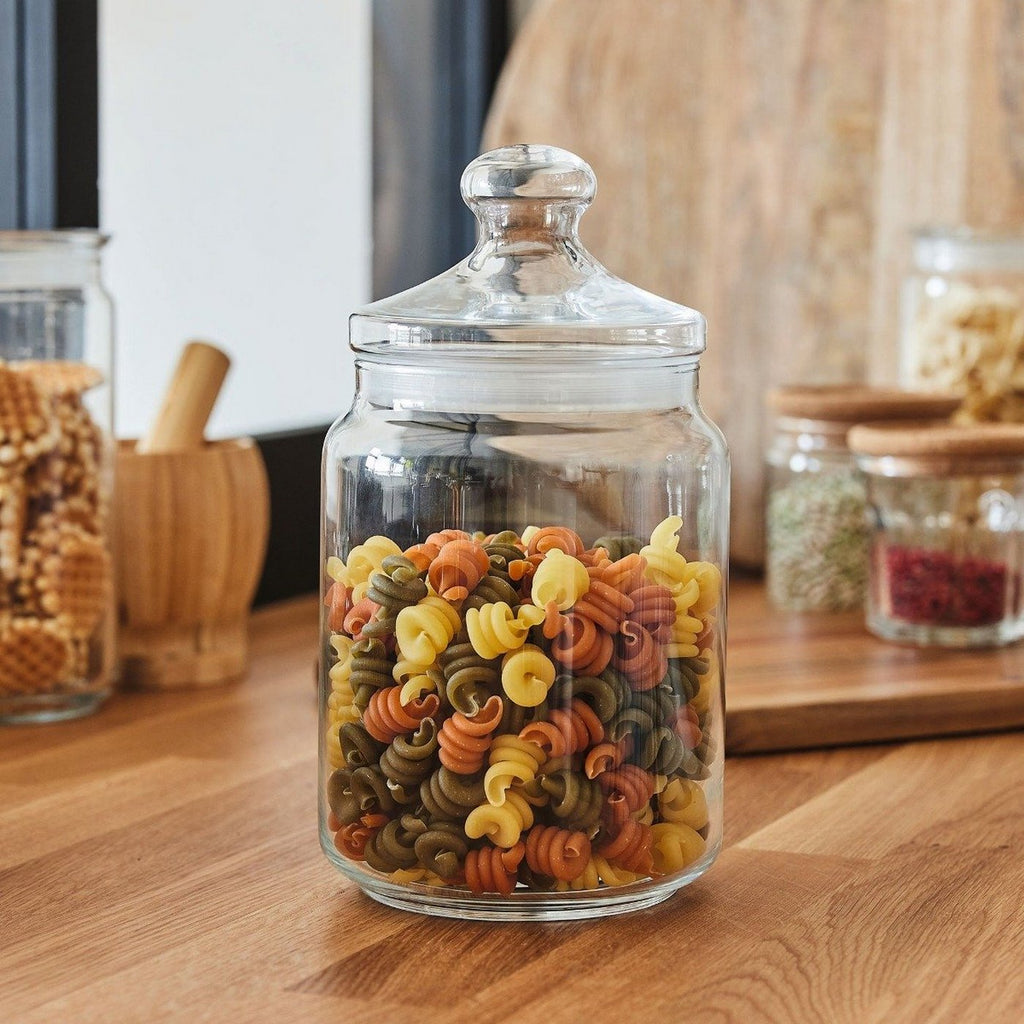 Pure Jar Club - 2 Airtight Storage Jars - Extra-Durable Tempered Glass - 2L - Luminarc