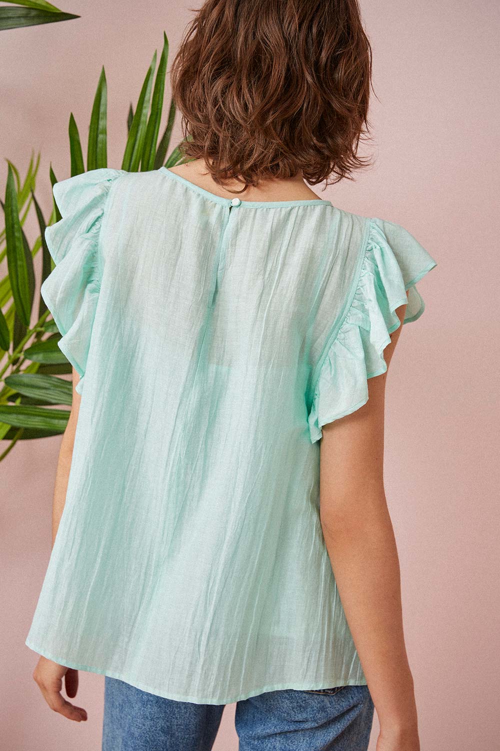 Blouse Varoli - Menthe Douce