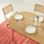 Vassi - Mesa de comedor - Efecto roble