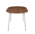 Vassi - Mesa de comedor - Efecto nogal