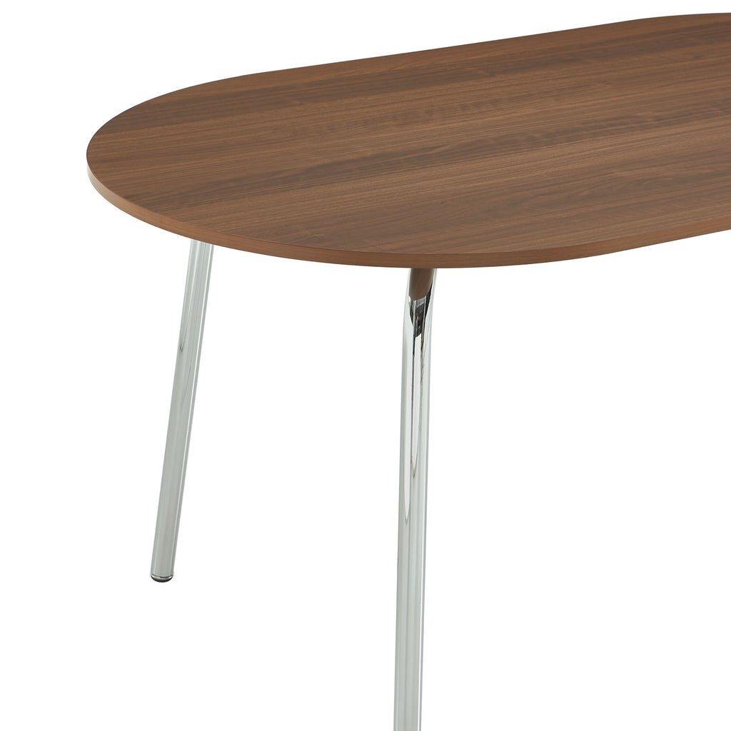 Vassi - Mesa de comedor - Efecto nogal