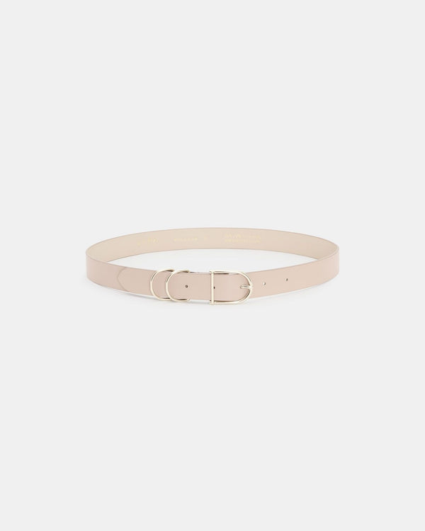 Ceinture lisse beige_1