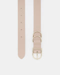 Cinturón liso beige_2
