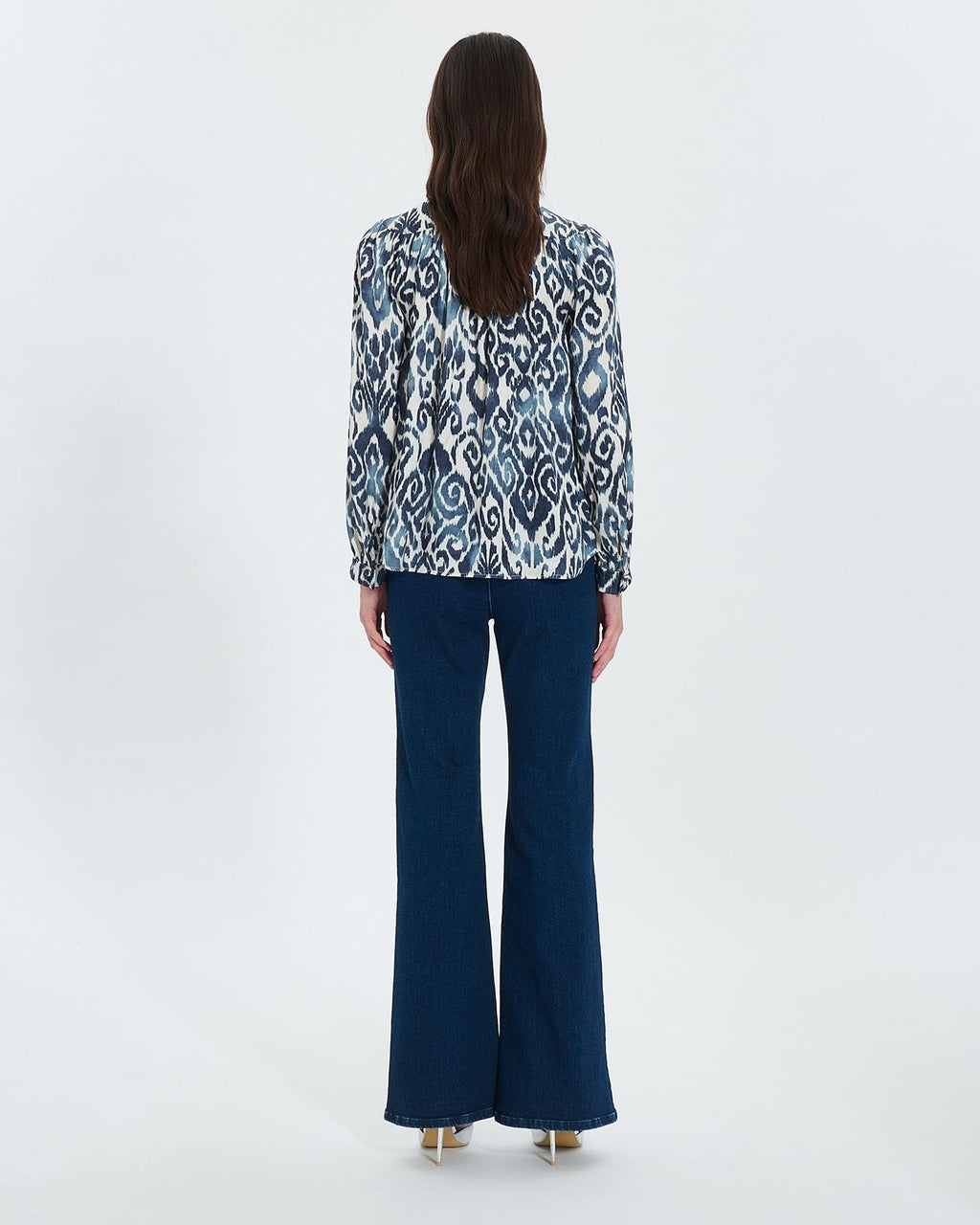 Chemise à imprimé summer wave_3