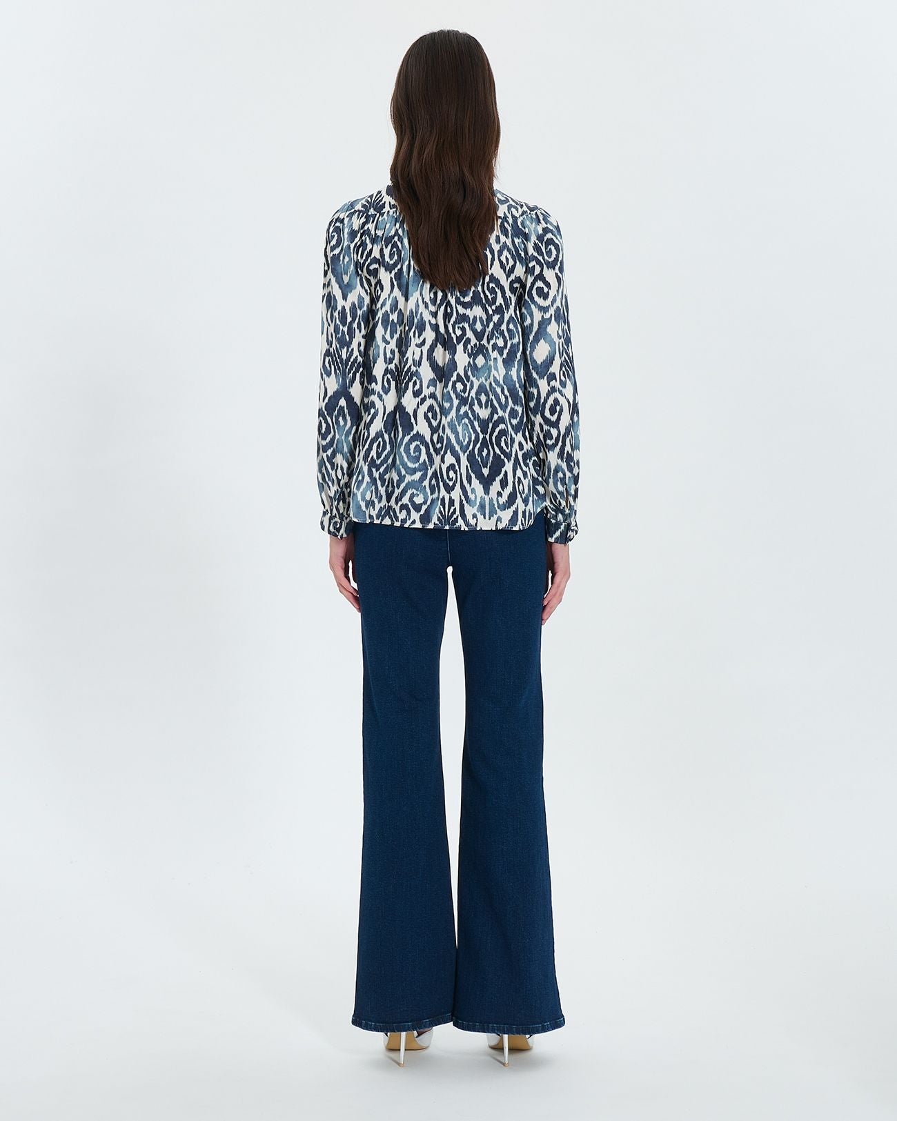 Chemise à imprimé summer wave_3