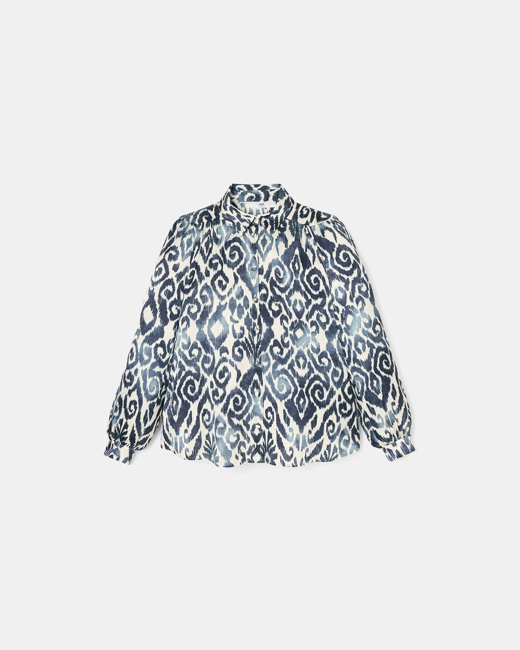 Chemise à imprimé summer wave_5