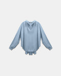 Chemise fluide en coton à rayures_1