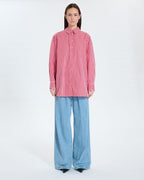 Chemise en popeline à rayures_5