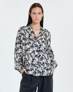 Flowy floral print blouse_1