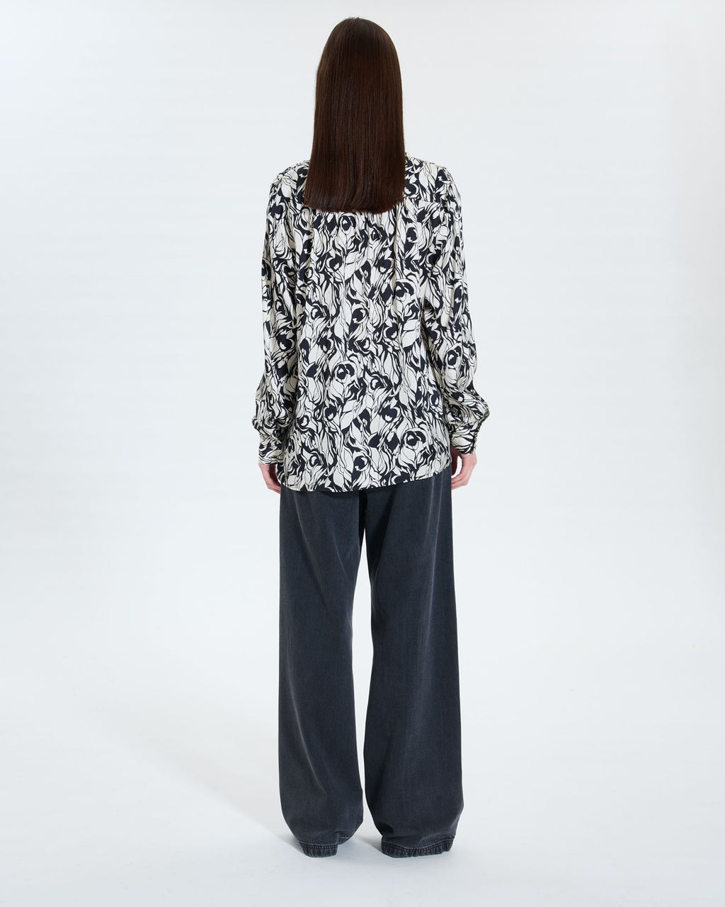 Flowy floral print blouse_3