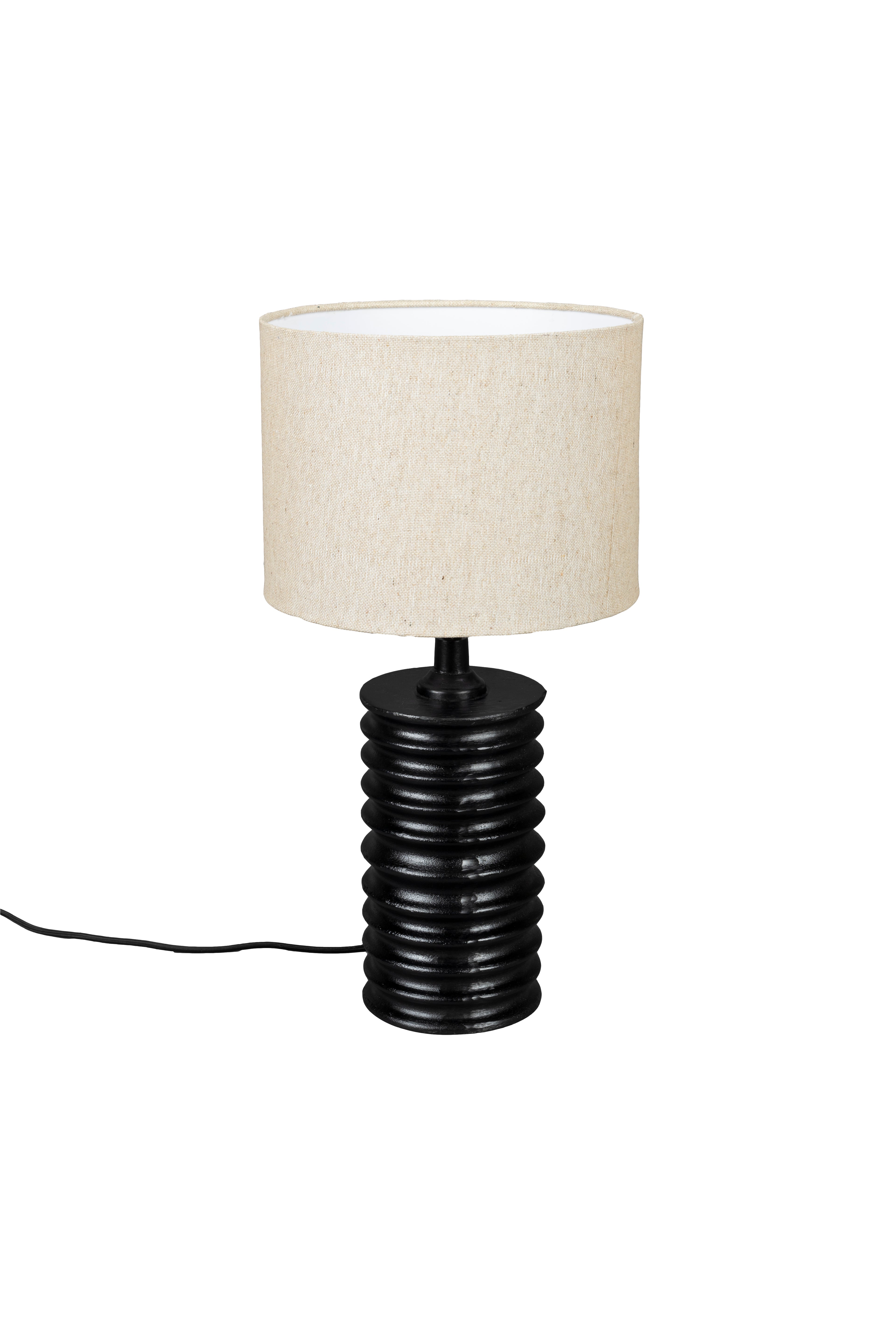 Yalu - Table Lamp - Aluminum - Black