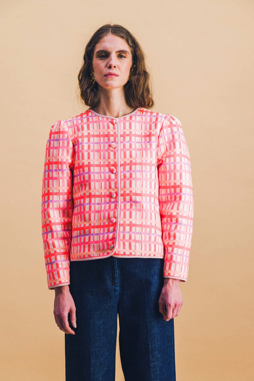Veste Diane Tartan