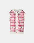 Gilet sans manches façon tweed bicolore_6
