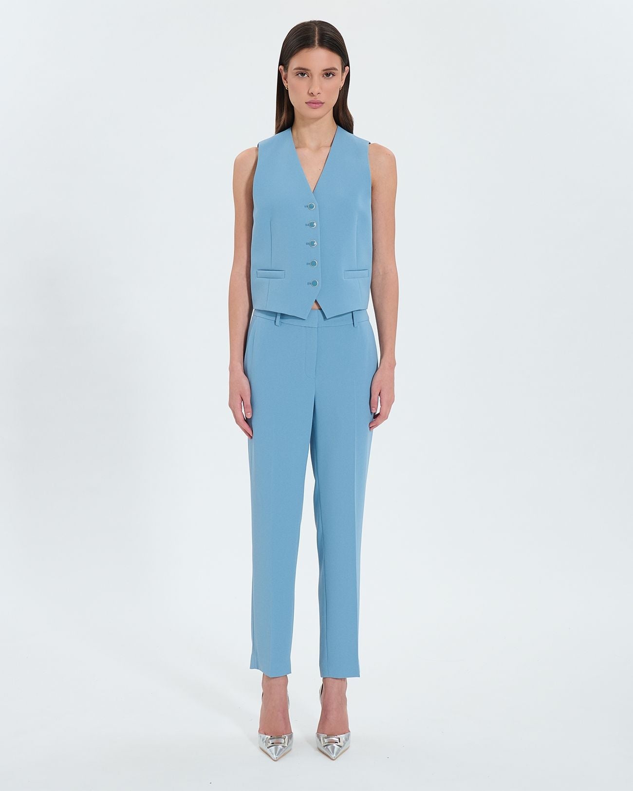 Blue sleeveless vest_4