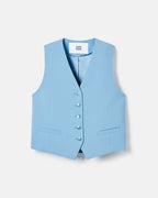 Blue sleeveless vest_5