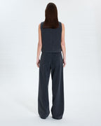 Gilet sans manches en jean noir_3