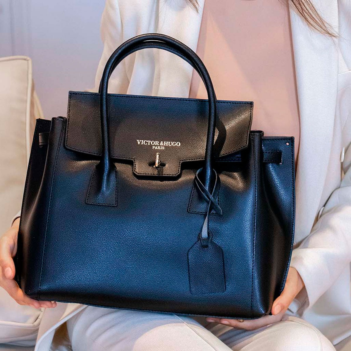 Bolso de mano Jane - Negro
