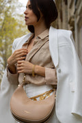 Bolso de hombro Bruna - Desnudo