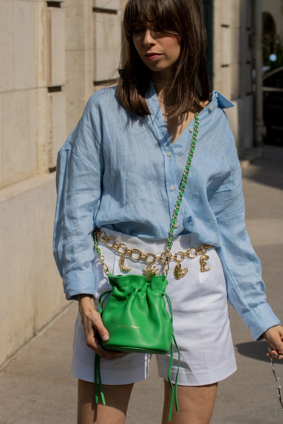 Bolso de hombro Eonora - Verde