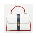 Bolso de hombro Giverny - Azul marino + Blanco + Rojo