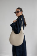 Sac A Bandouliere Aiko - Blanc Casse