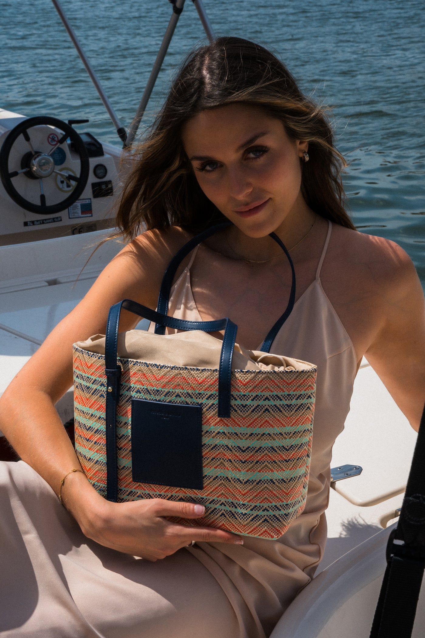 Sac A Bandouliere  Azura - Bleu Marine / Multi Bleu