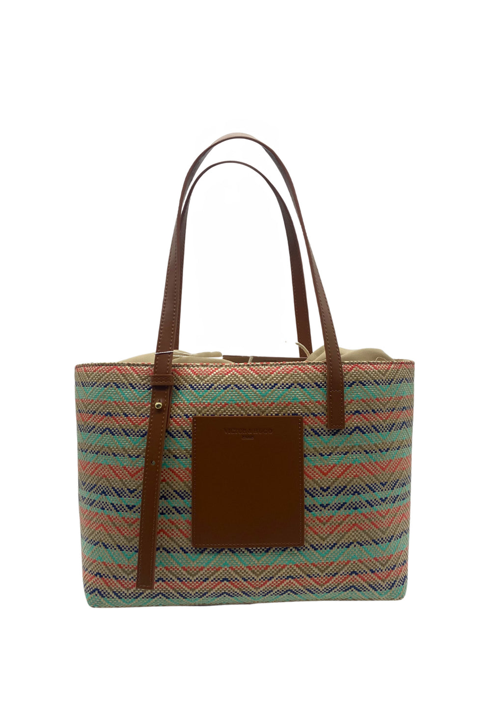 Sac A Bandouliere  Azura - Cognac / Multi Bleu