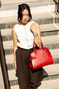 Sac A Bandouliere  Luzd - Rouge Fonce