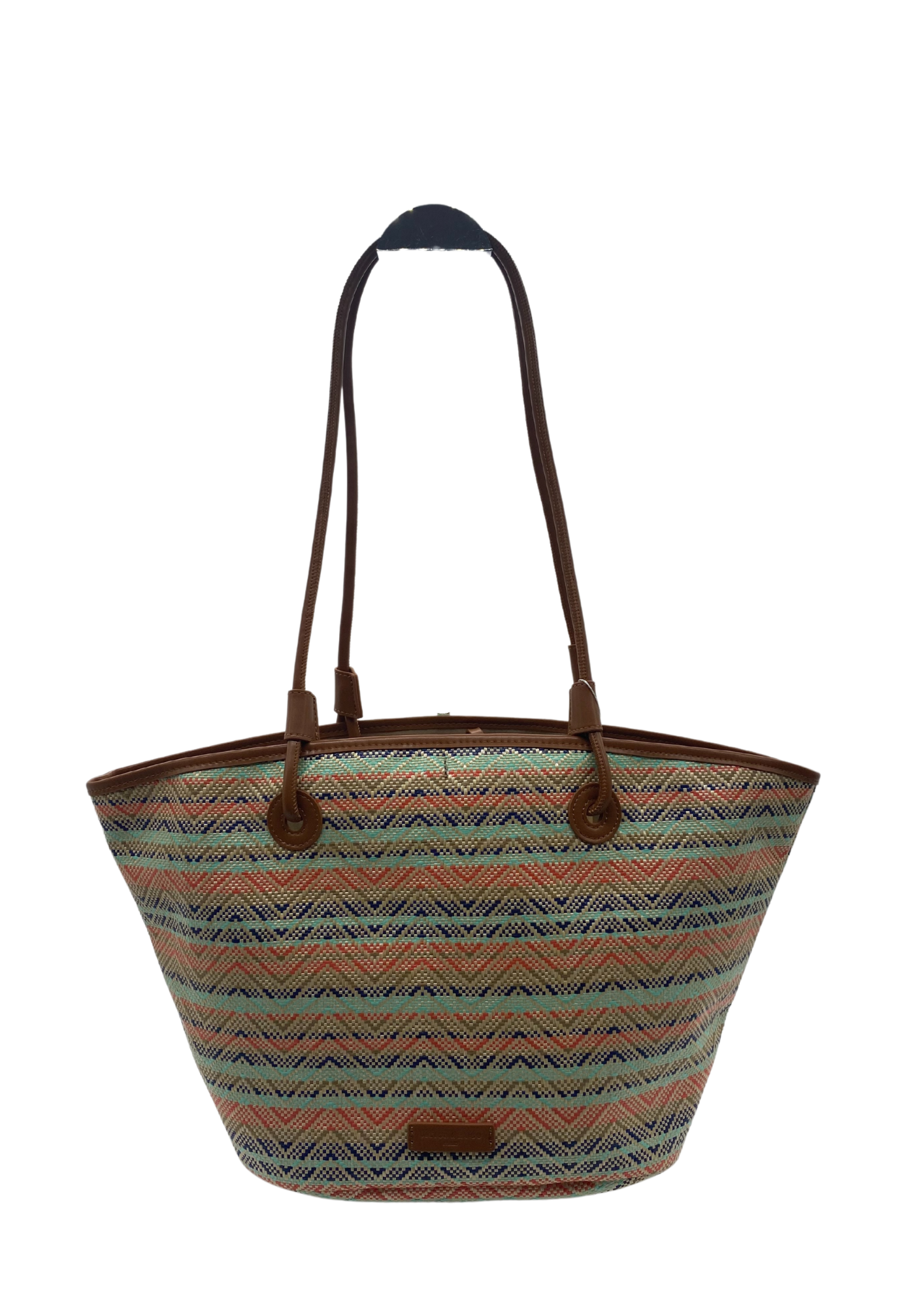 Sac A Main  Solea - Cognac / Multi Bleu