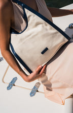 Zaya Shoulder Bag - Navy Blue