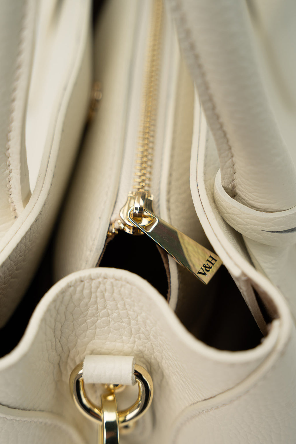 Bolso de Mano Alba - Blanco Roto