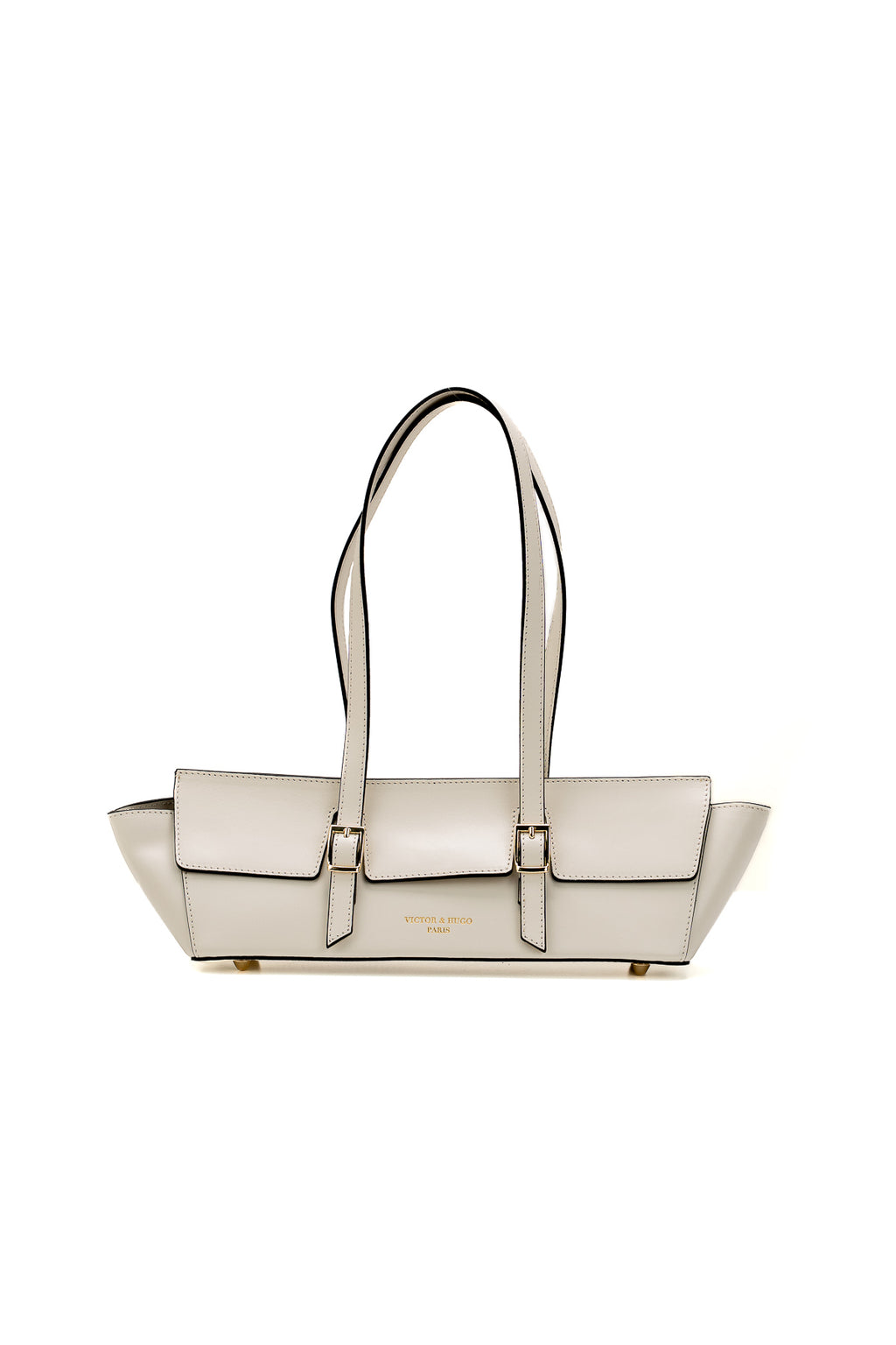 Briana Box Shoulder Bag - Beige