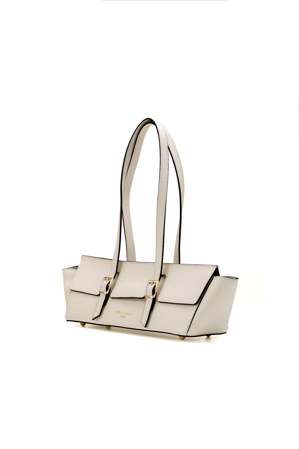 Briana Box Shoulder Bag - Beige